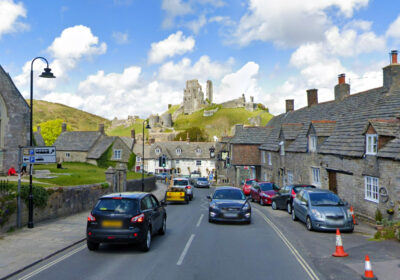 The A351 through Corfe is a particularly scenic road in the South West