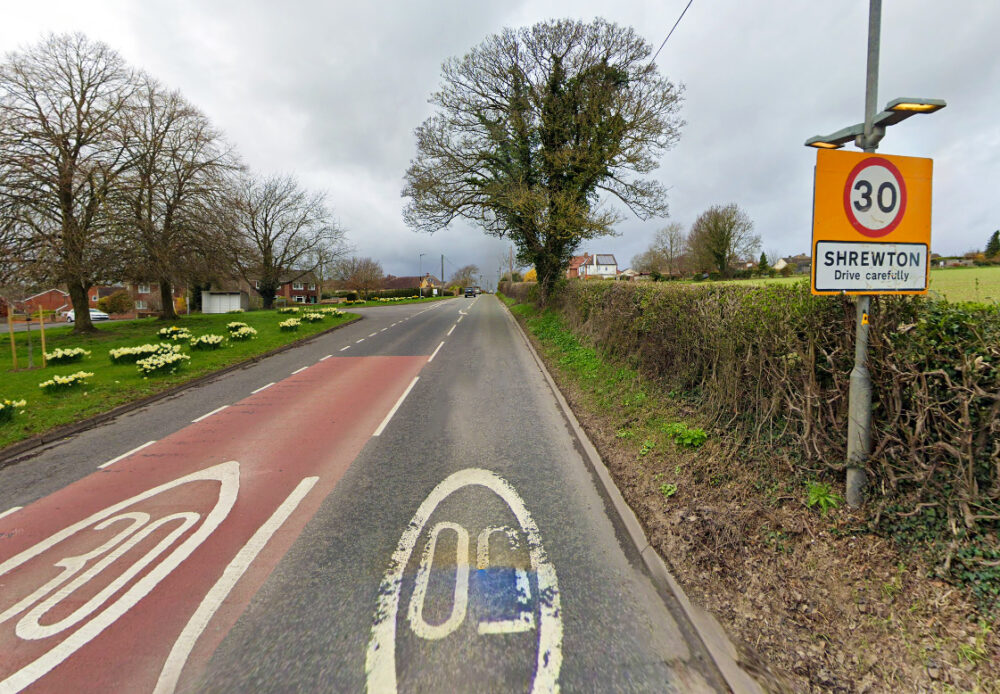 The A360 at Shrewton. Picture: Google