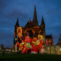 Sarum Lights: Illuminating Art is set to dazzle visitors to Salisbury Cathedral. Picture: Finnbarr Webster/Luxmuralis/Salisbury Cathedral