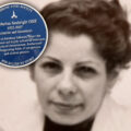 The plaque recognises the work of Dr Marina Seabright in Salisbury