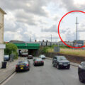 The upgraded mast would replace the device on land of Churchfields Road, at Salisbury train station. Picture: Google