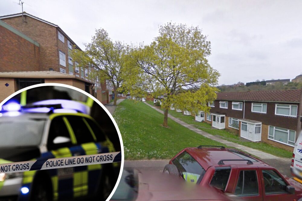 Police were called to Gainsborough Close in Salisbury after reports of a stabbing at around 11.55am. Picture: Google