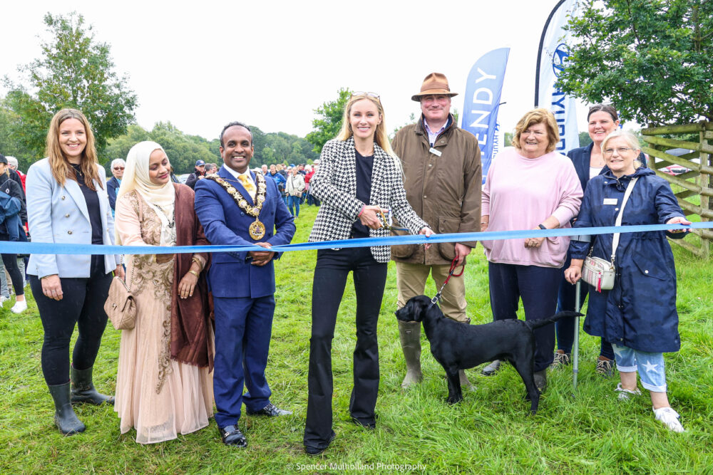 The Salisbury Summer Fair fair was opened by the hospice charity's new patron, The Countess of Pembroke
