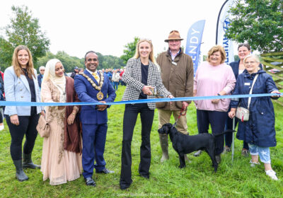 The Salisbury Summer Fair fair was opened by the hospice charity's new patron, The Countess of Pembroke
