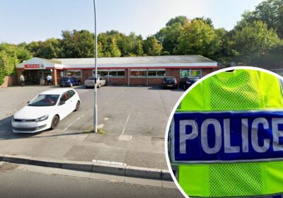 The mobile police station will be outside the Spar in Gainsborough Close until after the bank holiday