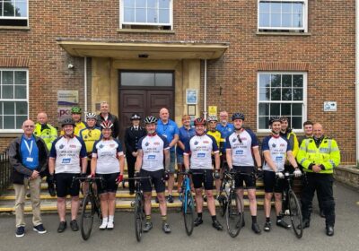 The Wiltshire Chapter who took on the Police Unity Tour ride. Picture: Wiltshire Police