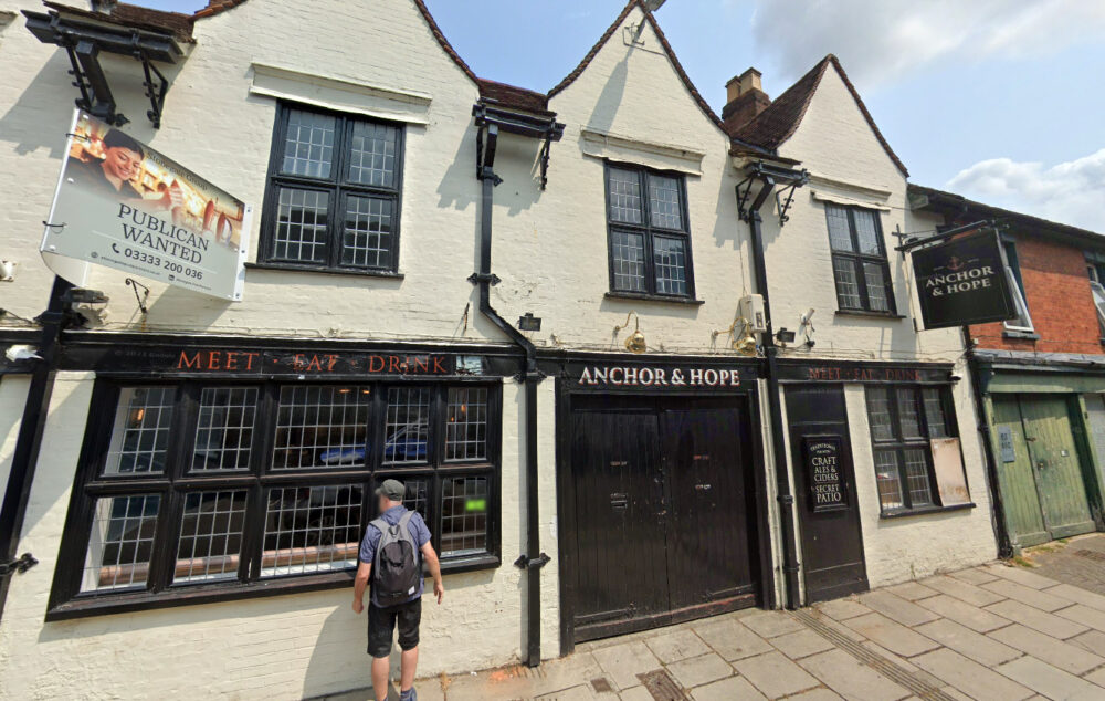 The Anchor & Hope could get a new look. Picture: Google