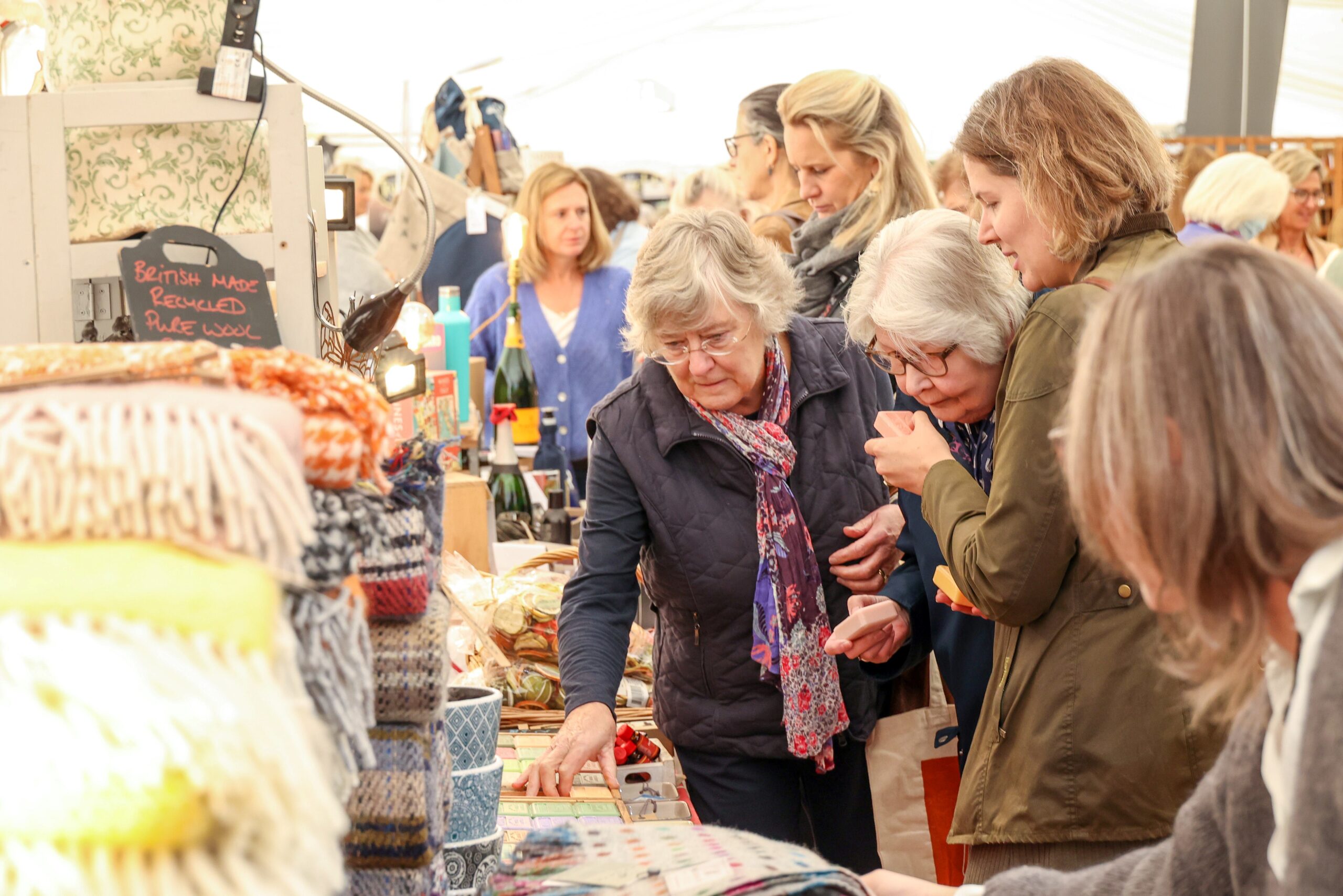 The Rockbourne Fair features more than 100 stalls