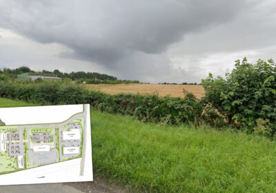 The new Wiltshire Police 'hub' would be at the High Post Business Park, near the salt store. Picture: Google