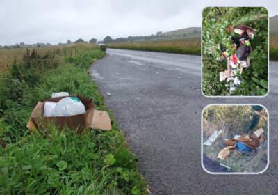 Wiltshire Council has issued FPNs as part of a crackdown on fly-tipping. Pictures: Wiltshire Council