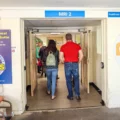 The entrance to the new scanning suite at Salisbury District Hospital. Picture: Spencer Mulholland