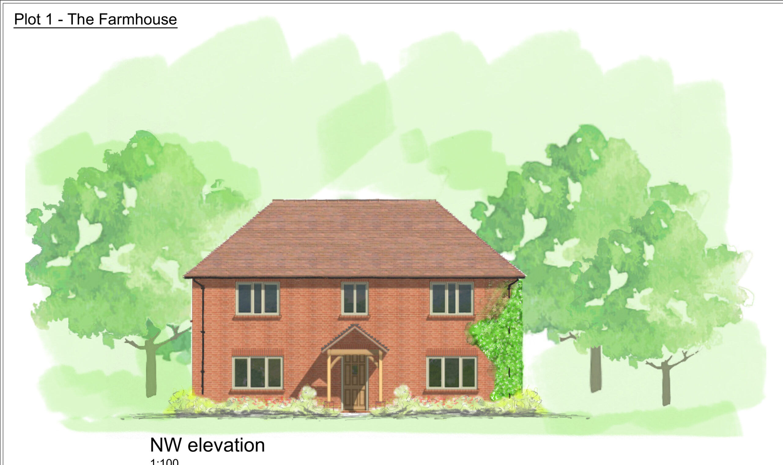 How one of the proposed houses at High View could look. Picture: Wiltshire Council