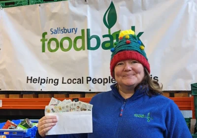 Maria Stevenson, from Salisbury Foodbank