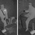 Wiltshire Police are keen to trace these people in connection with the burglaries around Salisbury. Pictures: Wiltshire Police
