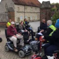 The Salisbury Shopmobility scoot took place on October 4. Picture: Salisbury City Council