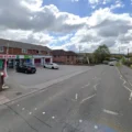 The pair were heading to Spar, in Pennings Road, Tidworth when they were shot at. Picture: Google