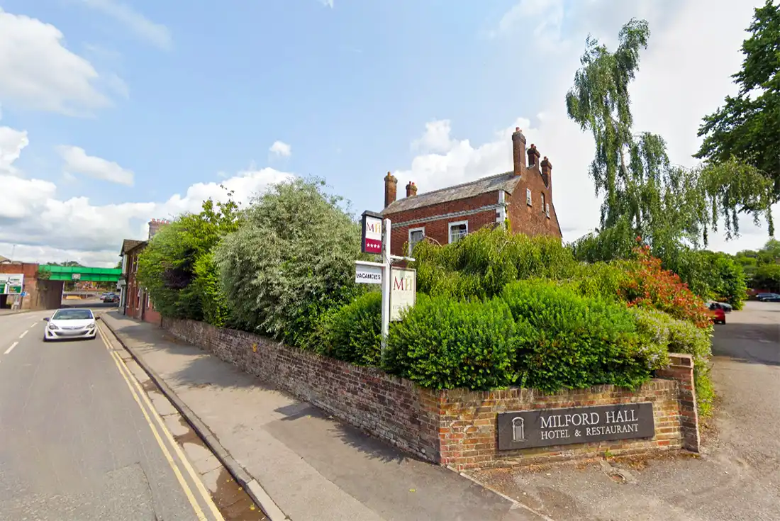 The Milford Hall Hotel, in Salisbury, has applied to make a range of changes. Picture: Google