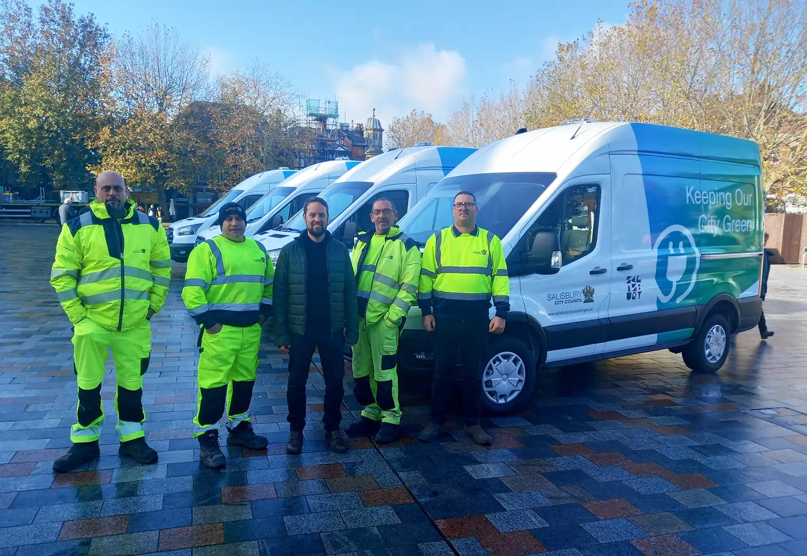 New electric vans boost Salisbury's parks team Salisbury & Avon