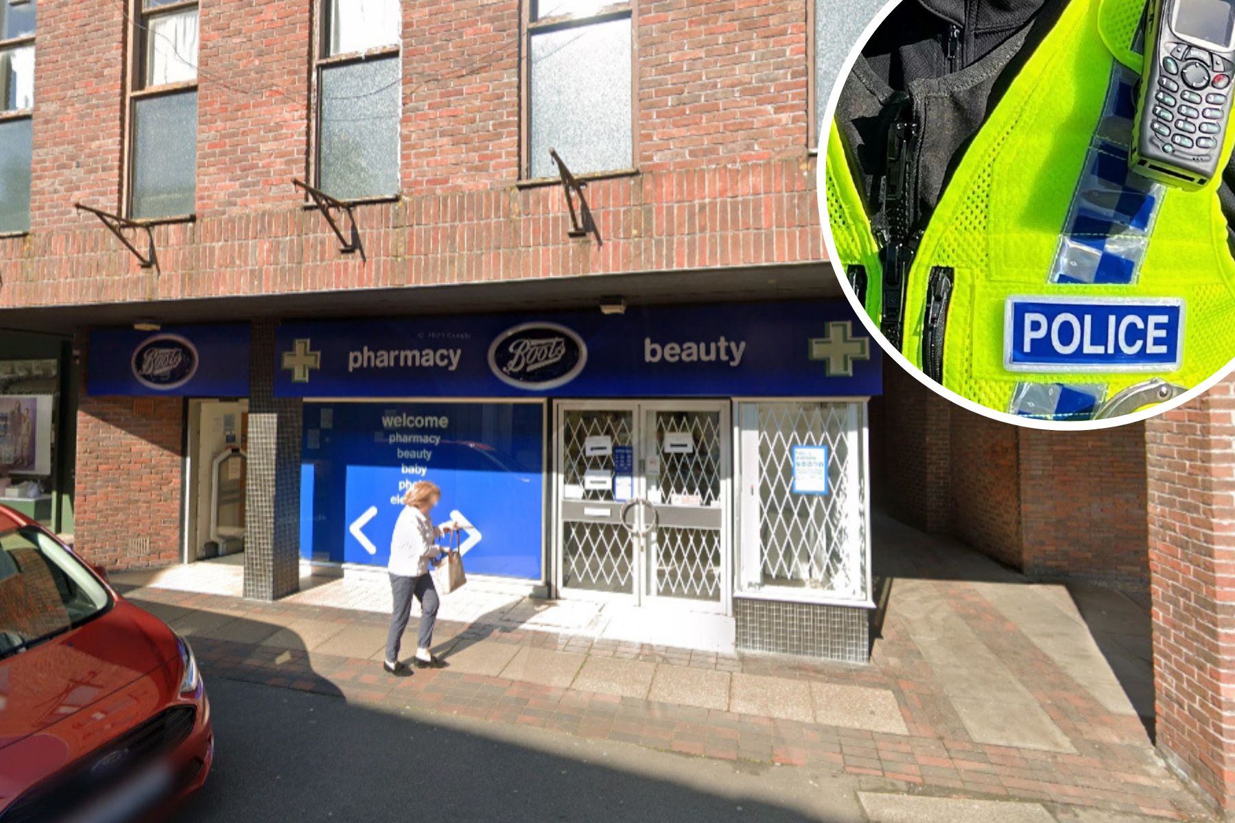 Man stole £700 of cosmetics from Boots while police officer was in