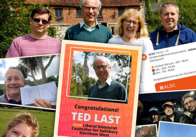 Liberal Democrat Ted Last is the new Salisbury City Councillor for Harnham West