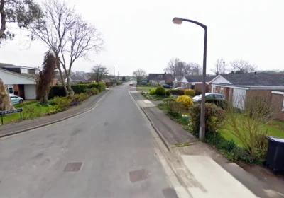 The car crashed into a bungalow in Shelley Drive, Salisbury. Picture: Google
