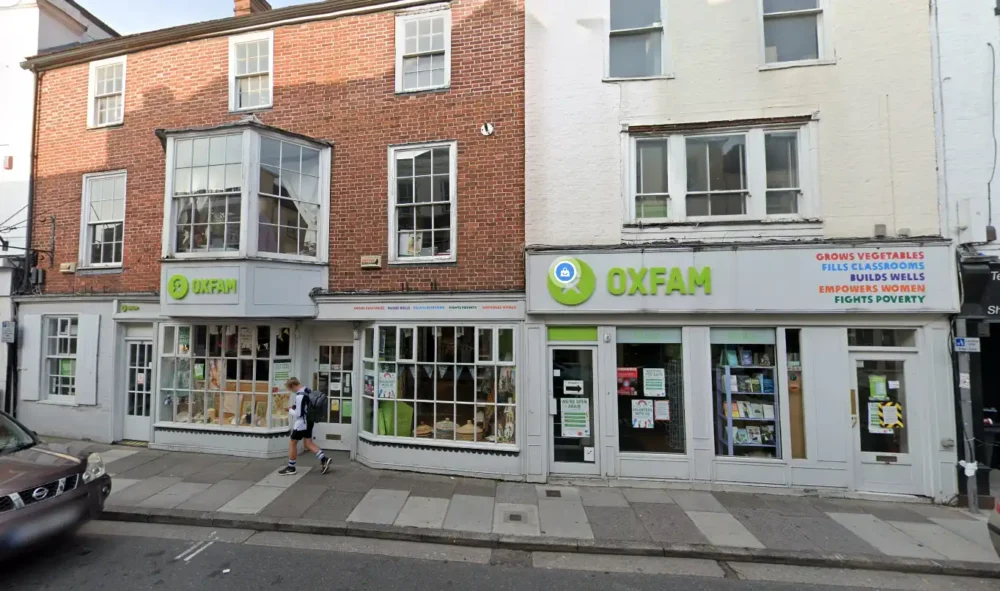 The Oxfam shop in Catherine Street, Salisbury. Picture: Google