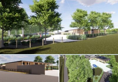 How the new base at Parsonage Down Nature Reserve could look. Pictures: Stride Treglown/Wiltshire Council