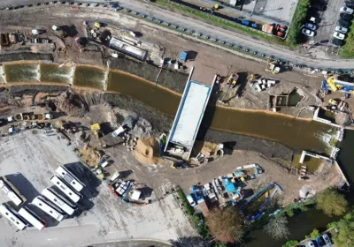 Work on the Salisbury River Park is due to be completed in the spring or summer