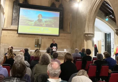The screening took place at St John's Place, in Lower Bemerton Road, raising funds for Salisbury Women's Refuge