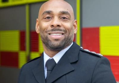 Station manager Sam Allison was named in the New Year's Honours list. Picture: DWFRS