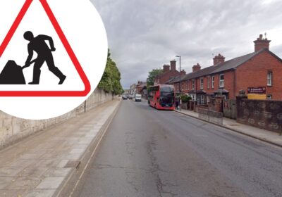 Properties were evacuated in Exeter Street, Salisbury, after a gas leak. Picture: Google