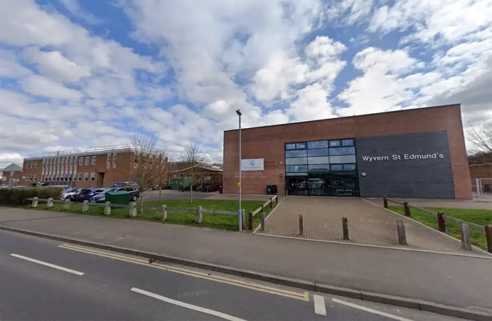 Wyvern St Edmund's Academy, in Laverstock, is closed after a "security threat" was received by email. Picture: Google