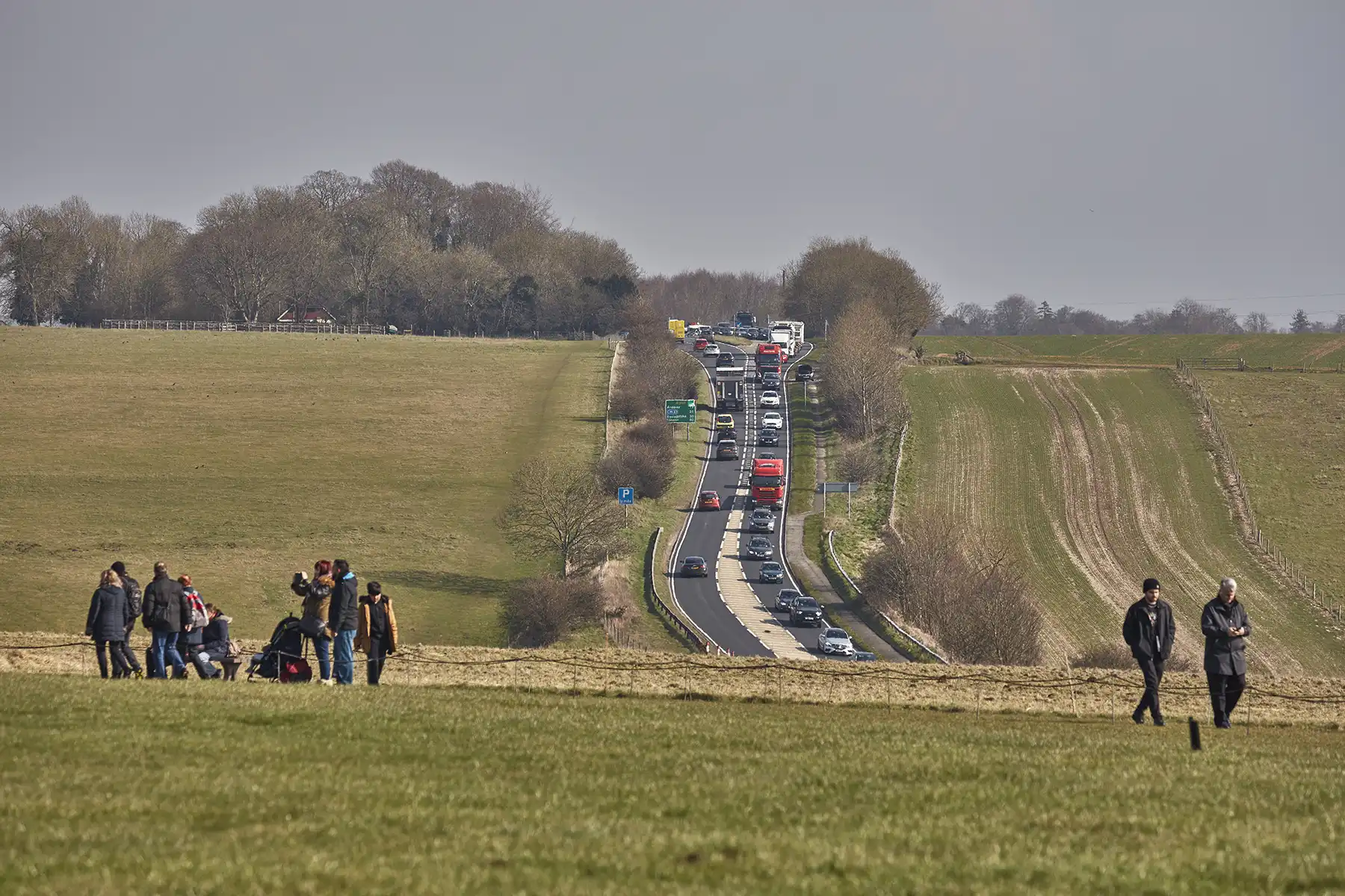 National Highways says the project would ease traffic around Stonehenge. Picture: National Highways