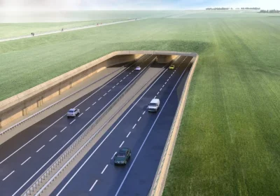 The scheme would see a tunnel built near Stonehenge. Picture: National Highways