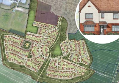 How the new homes could be laid out in the development near Salisbury. Picture: Vistry Council/Wiltshire Council