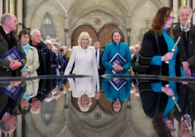 The Queen attended a concert at Salisbury Cathedral. Picture: PA