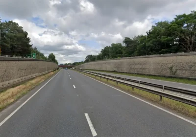 The incident happened on the A31 near Ashley Heath. Picture: Google