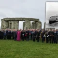 The lost crew of HMS Stonehenge was remembered during the service. Picture: Alabare