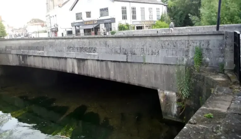 The Fisherton Street Bridge is leaking. Picture: Wiltshire Council