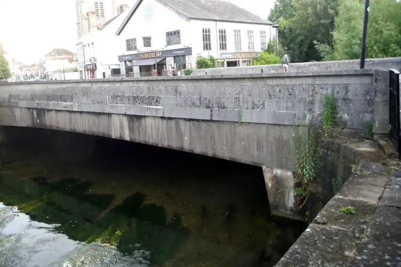 The Fisherton Street Bridge is leaking. Picture: Wiltshire Council