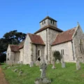 The rood has been worked on at St Mary's Church, Breamore