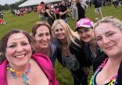 The Fordingbridge Fillies ahead of their walk around the capital