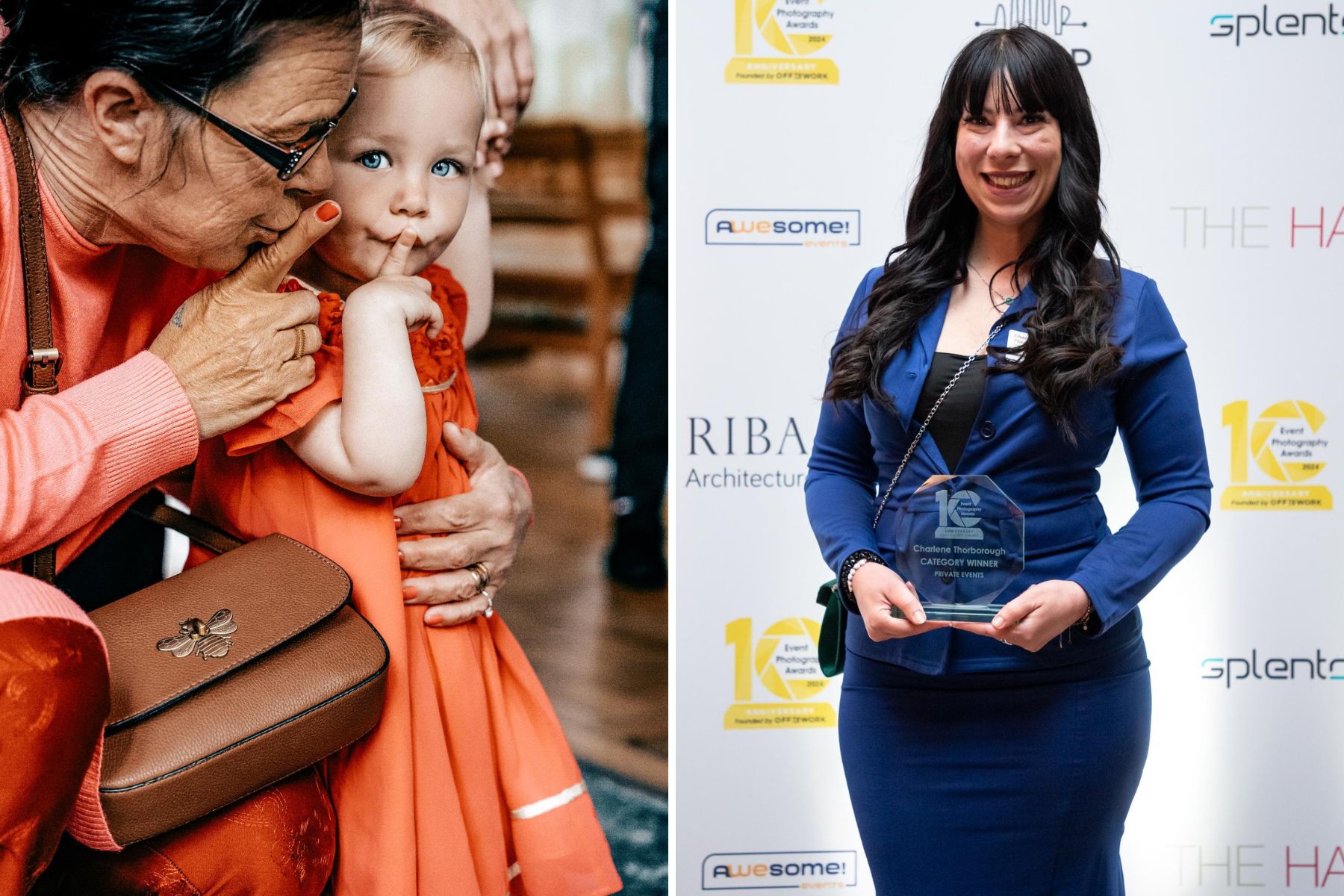 Silence is Golden, left, won the award for Charlene, right. Pictures: Charlene Thornborough/DWGH Images