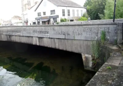The Fisherton Street Bridge was leaking - but has now been repaired. Picture: Wiltshire Council