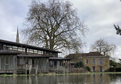 Flooding at Leaden Hall Picture: Salisbury Cathedral Close Preservation Society