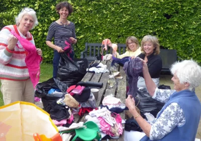 More than 6,000 bras were collected in Salisbury and surrounds