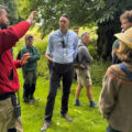 Wiltshire tree wardens got some top advice from experts at Stourhead. Pictures: Wiltshire Council