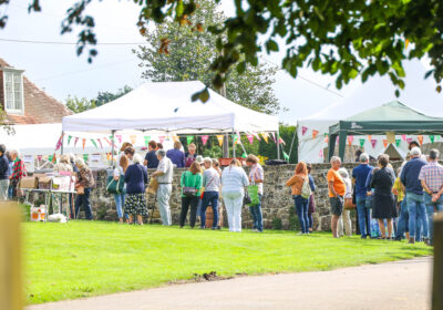 There are lots of stalls for people to browse Picture: Spencer Mulholland