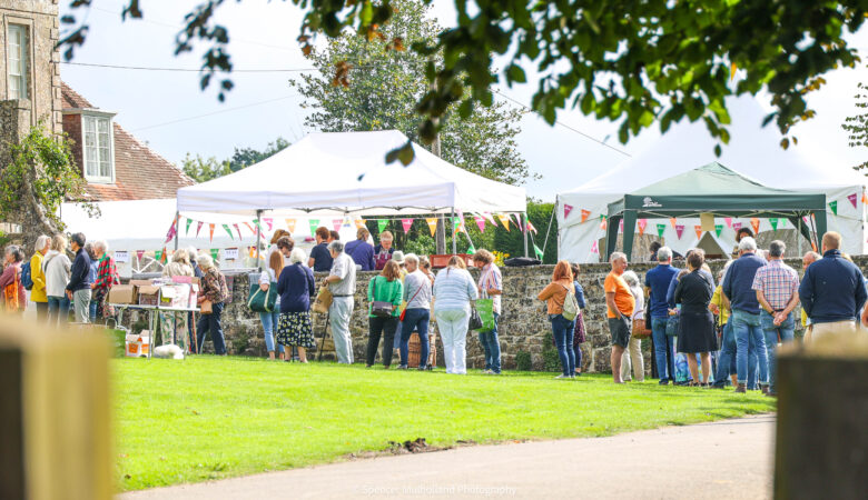 There are lots of stalls for people to browse Picture: Spencer Mulholland
