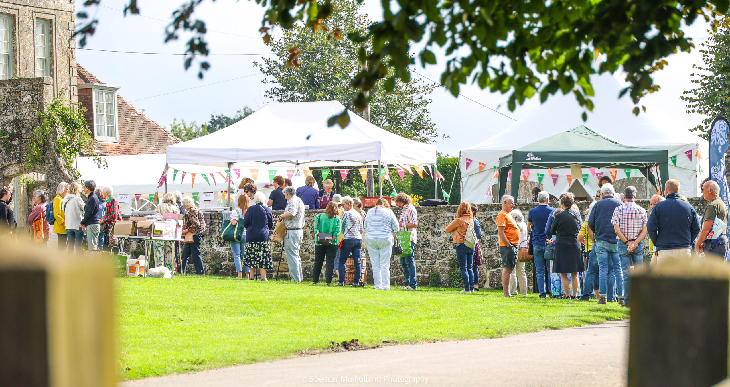 There are lots of stalls for people to browse Picture: Spencer Mulholland